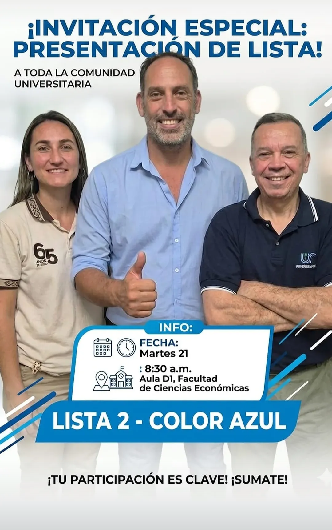 Convoca la Azul